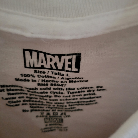 Marvel Deadpool Comic Graphic Tee Mens Short Sleeve Size L - Picture 3 of 4